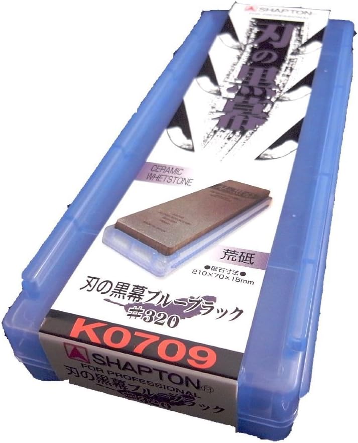 Ha No Kuromaku Ceramic Whetstone (D-set) - Rough & Medium & Fine Grit (#320, #1000, #5000)