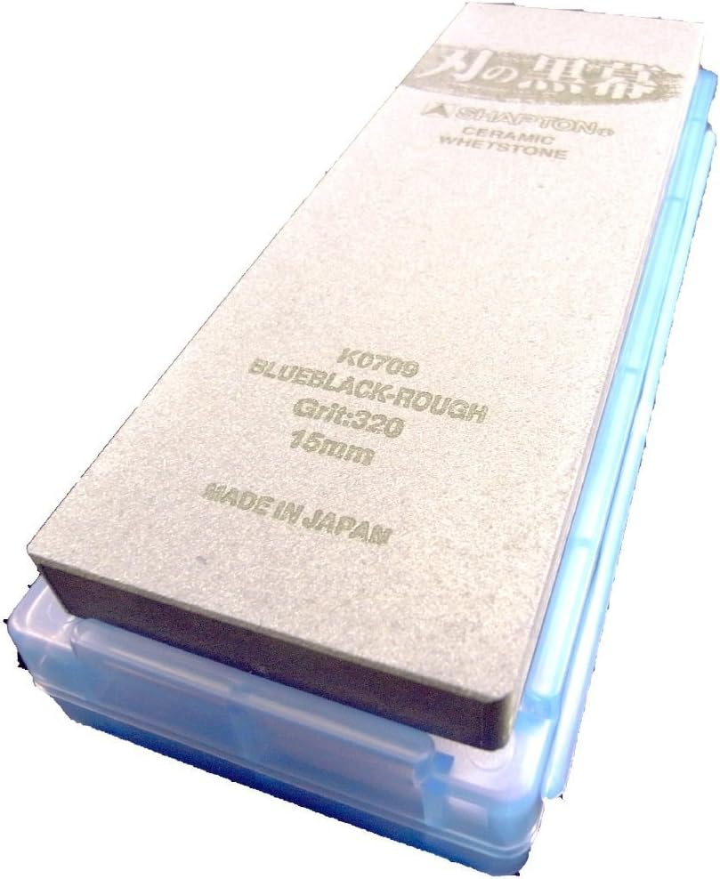 Ha No Kuromaku Ceramic Whetstone (D-set) - Rough & Medium & Fine Grit (#320, #1000, #5000)