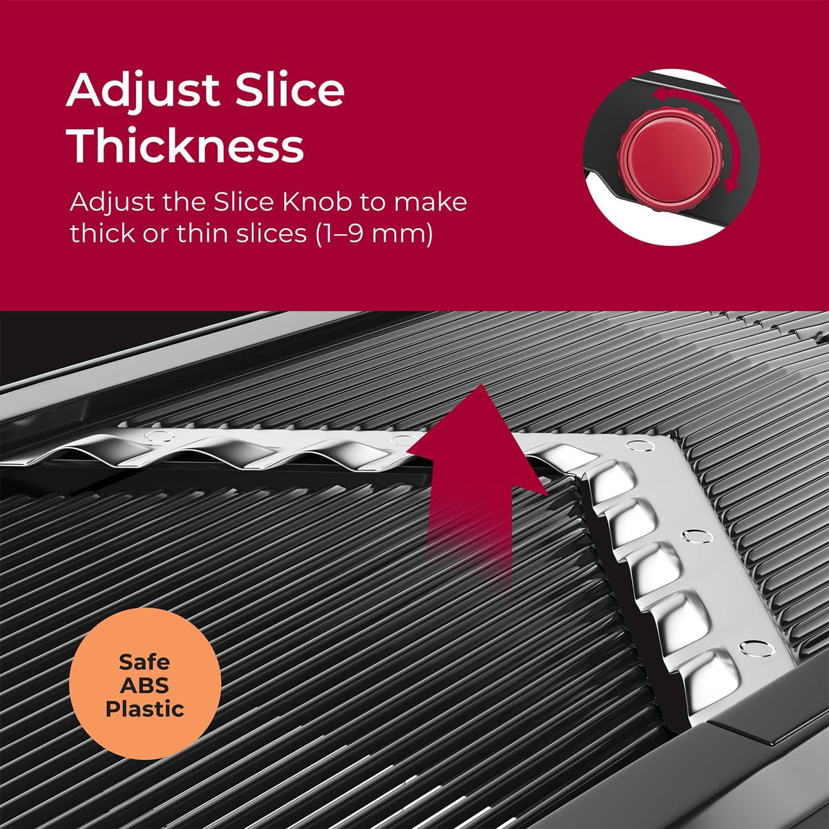 Austria Mandoline Slicer, Adjustable Vegetable Chopper, Grater