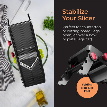 Austria Mandoline Slicer, Adjustable Vegetable Chopper, Grater