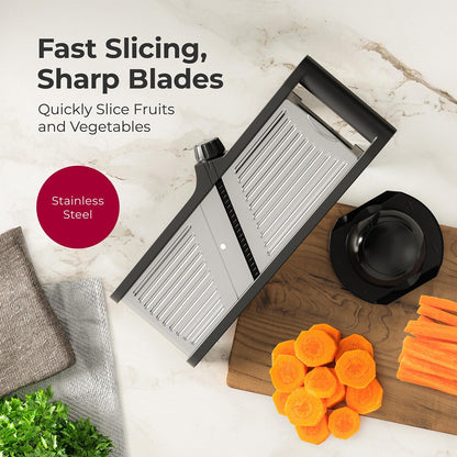 Austria Mandoline Slicer, Adjustable Vegetable Chopper, Grater