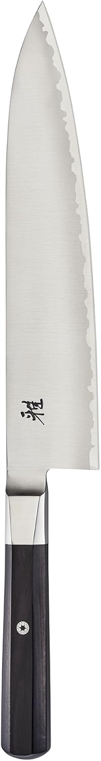 Koh Japanese Fine Edge Santoku Knife,5.5-inch, Small Kitchen Knife, Pakkawood Octagon-shaped Handle, Hand-honed Blade Finished with Katana Edge, Handcrafted in Seki, Japan