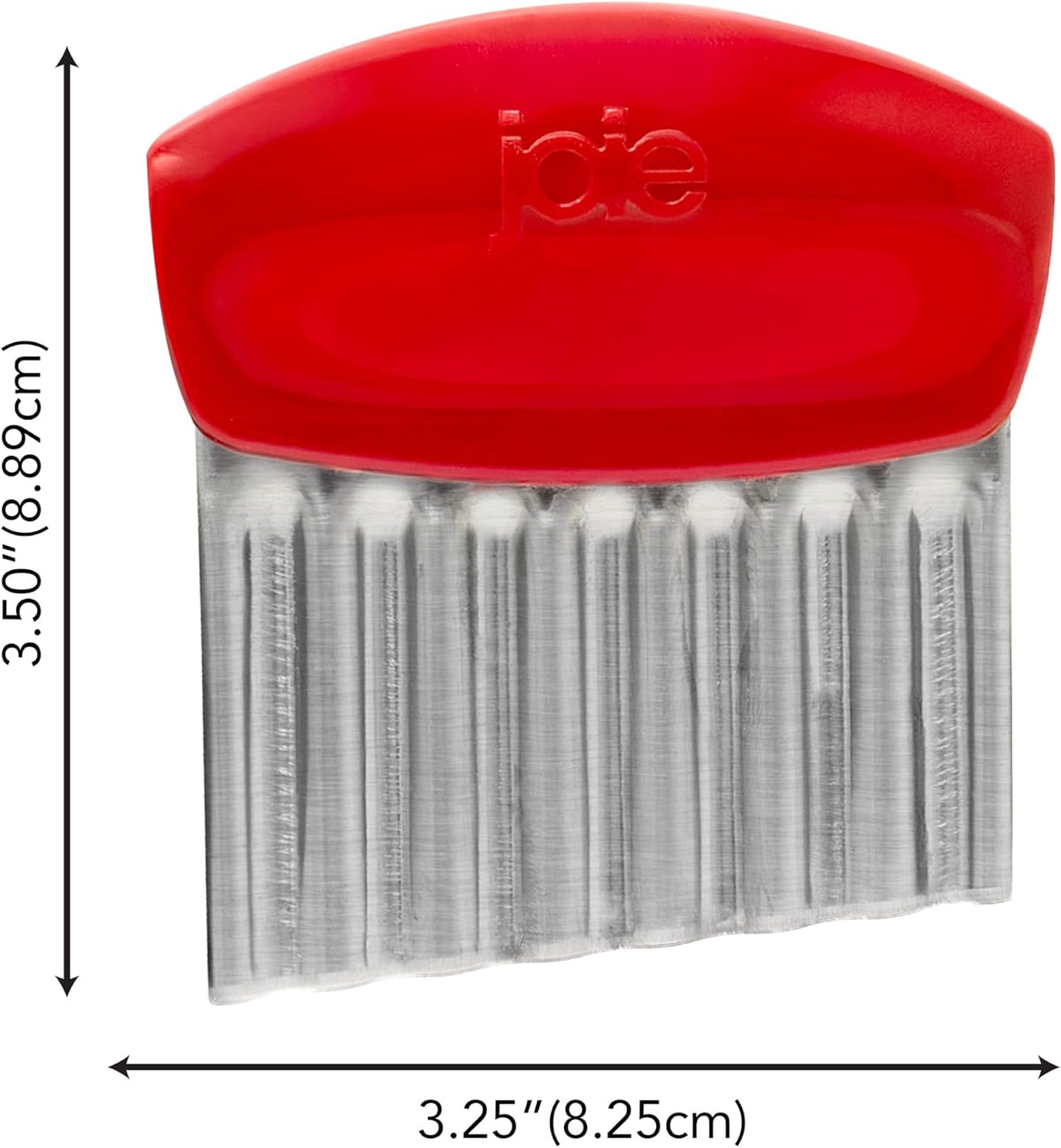 Joie Crinkle Cutter Knife, Wavy Slicer for Potatoes, Vegetables, and More