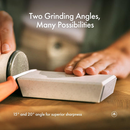 HORL 3 Cruise Rolling Knife Sharpener for Ultra Razor Sharp Edges Knife Sharpening Kit, Rolling Knife Sharpener Kit with Diamond and Stainless Steel Disc for Sharpening and Honing, 15 & 20 degrees
