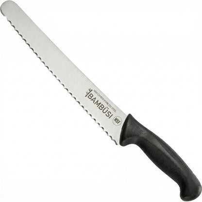 Bread Knife for Homemade Bread - 10 Inch Serrated Sourdough Cutter, Stainless Steel Bread Cutter for Artisan Loaf, Baguette, Bagel Slicer, Cake Slicer Knife Tool, Long Sharp Blade for Kitchen Baking