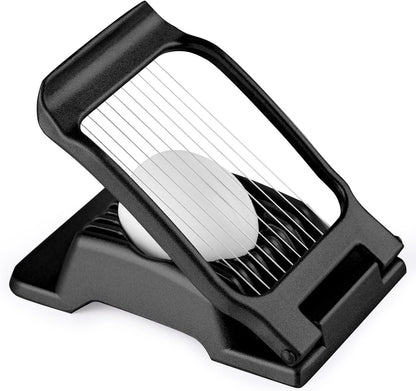 Multipurpose Heavy Duty Aluminium Egg Slicer, Stainless Steel Wire, Sliver