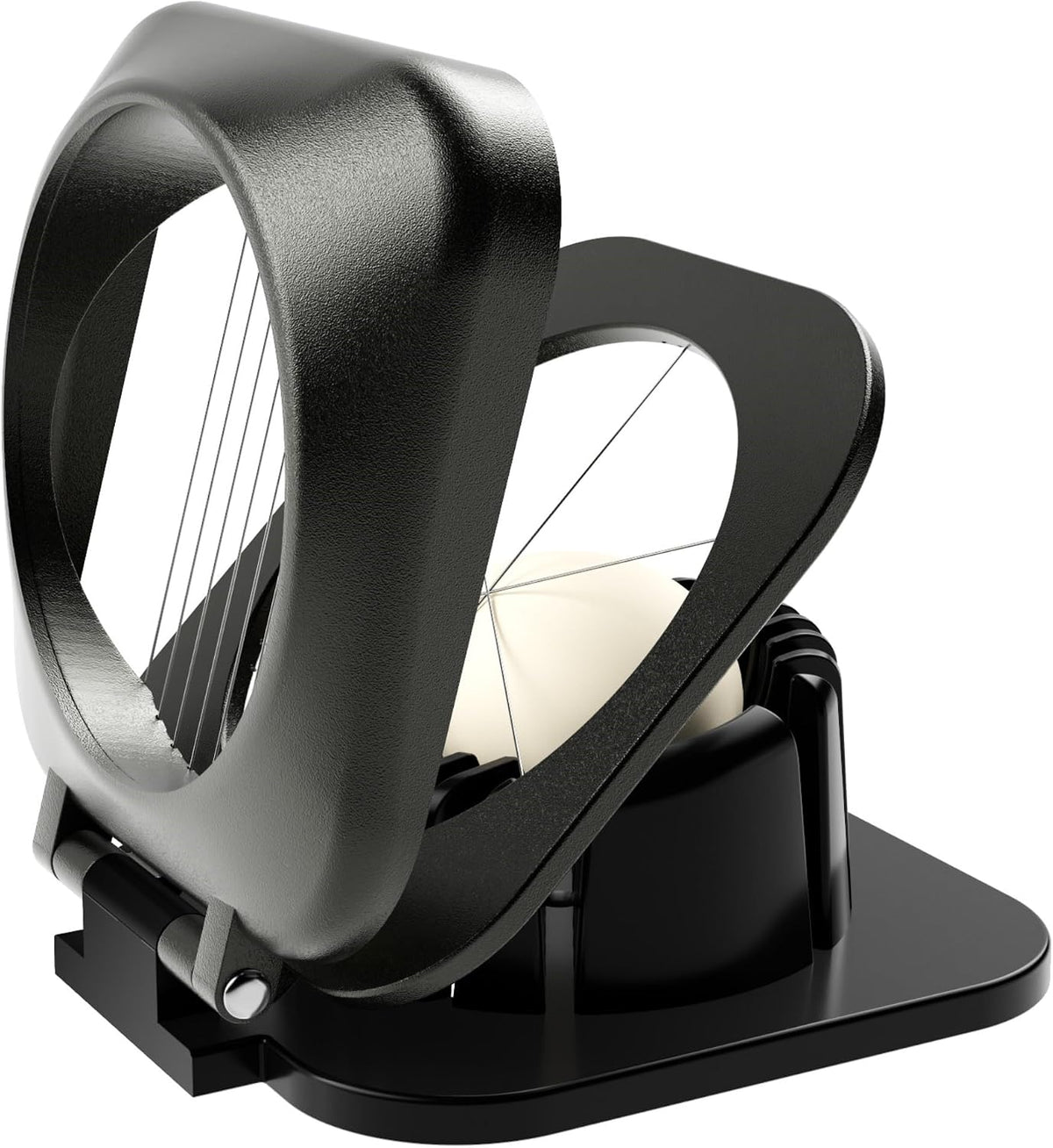 Multipurpose Heavy Duty Aluminium Egg Slicer, Stainless Steel Wire, Sliver