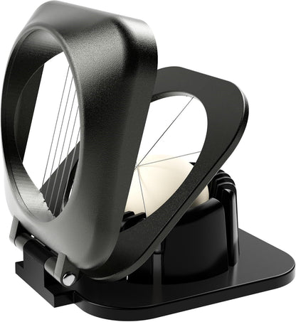 Multipurpose Heavy Duty Aluminium Egg Slicer, Stainless Steel Wire, Sliver