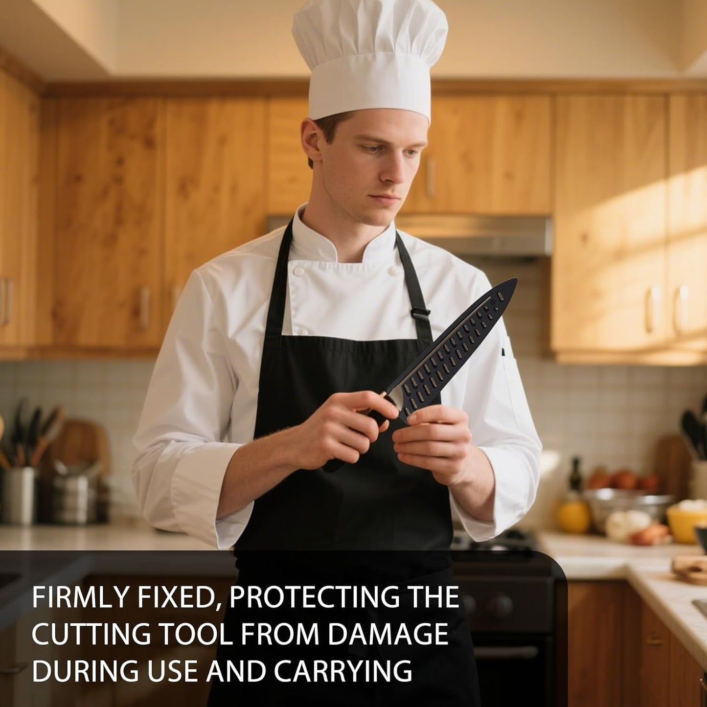 10PCS Paring Knife Sheath Set, Knife Covers or Sleeves Protector for Kitchen for 10" 8" 7" 6" 5" 3.5" Utility Carving Chef Bread Utility Paring Knife