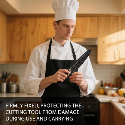10PCS Paring Knife Sheath Set, Knife Covers or Sleeves Protector for Kitchen for 10" 8" 7" 6" 5" 3.5" Utility Carving Chef Bread Utility Paring Knife