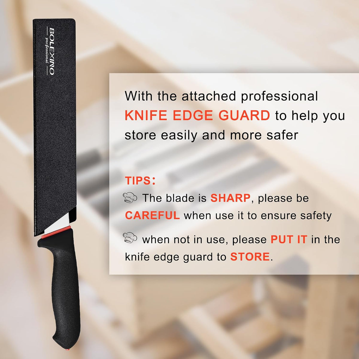Brisket Slicing Knife, 12" Carving Knife W/Granton Edge for Meat | High carbon steel stays sharp, Granton edge for smooth cuts, Non-slip handle for firm grip, Ideal for brisket & turkey.