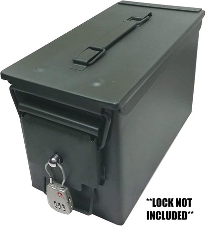 .50 Cal Ammo Can with 24-Knife Pre-Cut Foam - Can Included