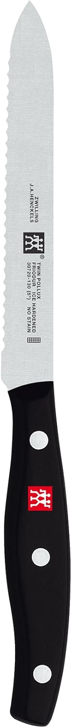 Twin Signature 5-inch Utility Knife, Razor-Sharp, Made in Company-Owned German Factory with Special Formula Steel perfected for almost 300 Years, Dishwasher Safe