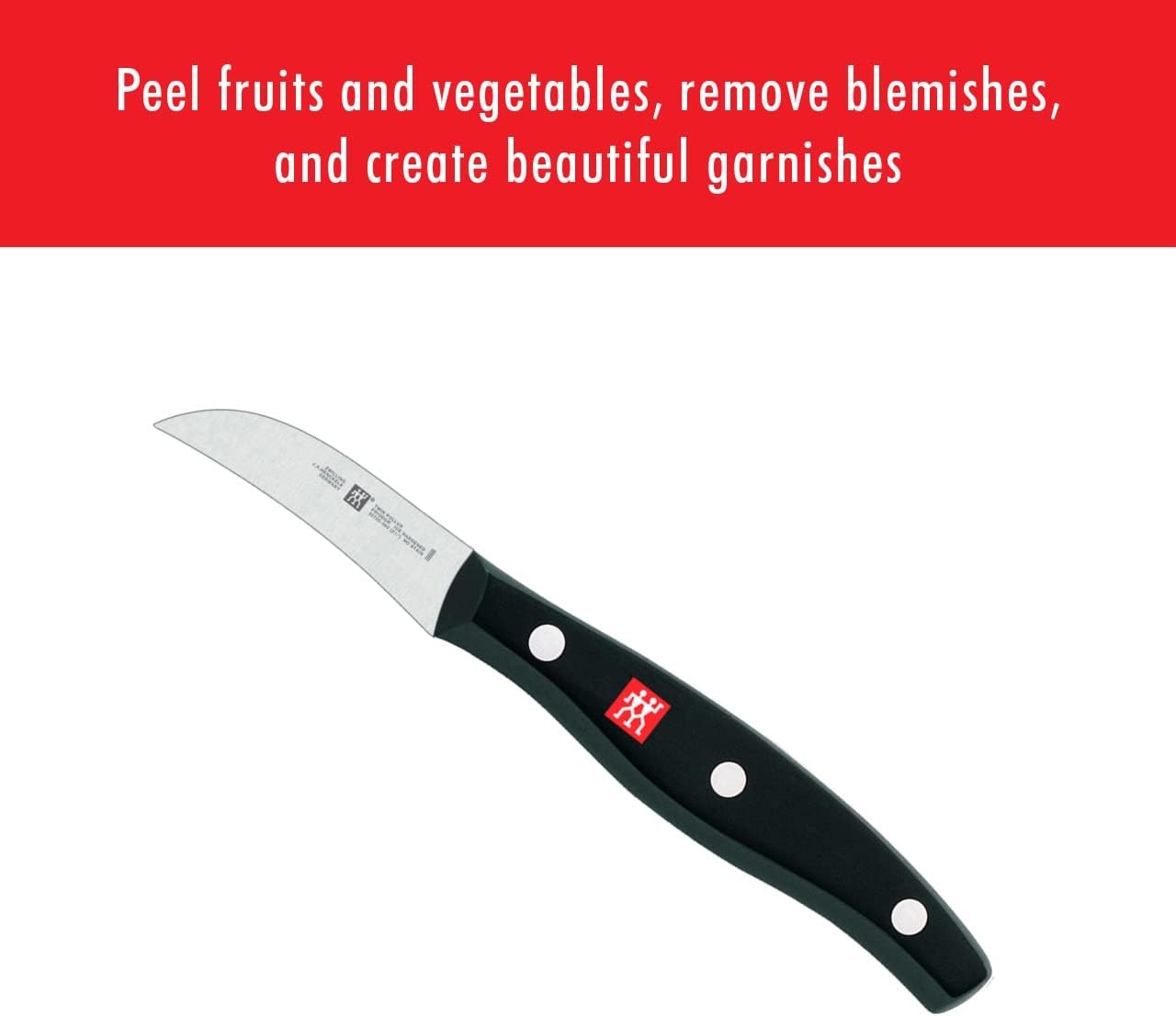 Twin Signature 5-inch Utility Knife, Razor-Sharp, Made in Company-Owned German Factory with Special Formula Steel perfected for almost 300 Years, Dishwasher Safe