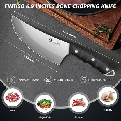 3PCS Japanese Knife Set, S35VN Powder Steel Core Chef Knives
