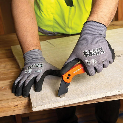 44313 Folding FLICKBLADE Utility Knife with Side Release Button, Compact, Dual Locking Positions for Versatile Cutting Options, 2-Pack