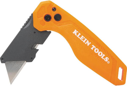 44313 Folding FLICKBLADE Utility Knife with Side Release Button, Compact, Dual Locking Positions for Versatile Cutting Options, 2-Pack