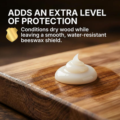 Butcher Block Conditioner 16 fl oz - Food Grade Mineral Oil and Beeswax Wood Cutting Board Conditioner for Butcher Blocks, Bowls & Utensils - Food Safe Natural Formula - Made in the USA
