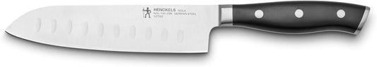 x EMERIL Lagasse The Nola Collection Razor-Sharp German 5.5-inch Hollow Edge Santoku Knife, Made in Company-Owned German Factory with Special Formula Steel perfected for almost 300 Years