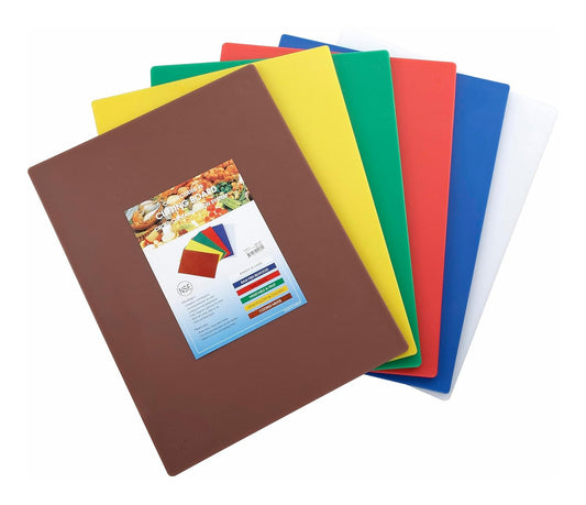 CBST-1824 Cutting Board Set, 18-Inch by 24-Inch by 1/2-Inch, Assorted Colors