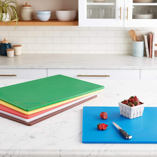 CBST-1824 Cutting Board Set, 18-Inch by 24-Inch by 1/2-Inch, Assorted Colors