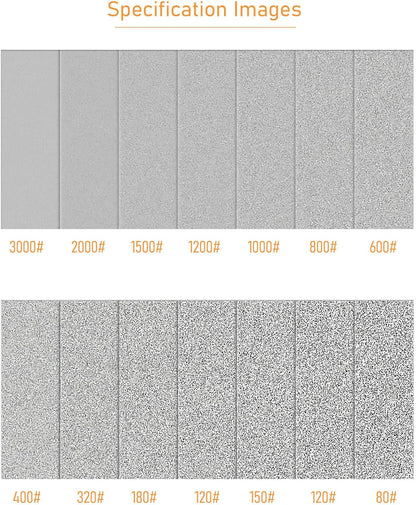 Diamond Whetstone Sharpening Stone Replacement Blade Grit 80, 170x75mm Rectangle Diamond Grinding Sanding Disc Sheet, Knife Sharpener Grinding Plate Abrasive Polishing Tool(#80)