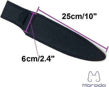 9"~10"Chef Knife Beef Knife Scabbard Sheath (Black Nylon)