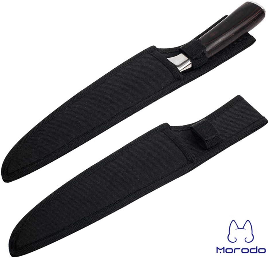 9"~10"Chef Knife Beef Knife Scabbard Sheath (Black Nylon)