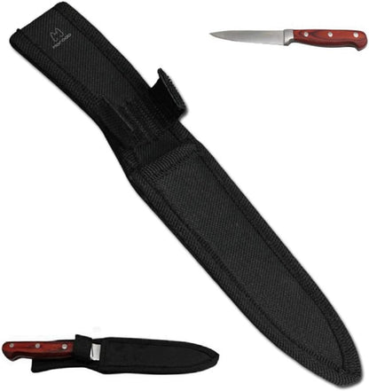 9"~10"Chef Knife Beef Knife Scabbard Sheath (Black Nylon)