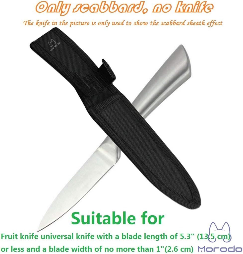 9"~10"Chef Knife Beef Knife Scabbard Sheath (Black Nylon)