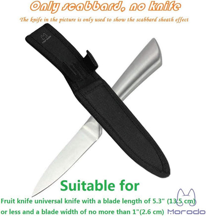 9"~10"Chef Knife Beef Knife Scabbard Sheath (Black Nylon)