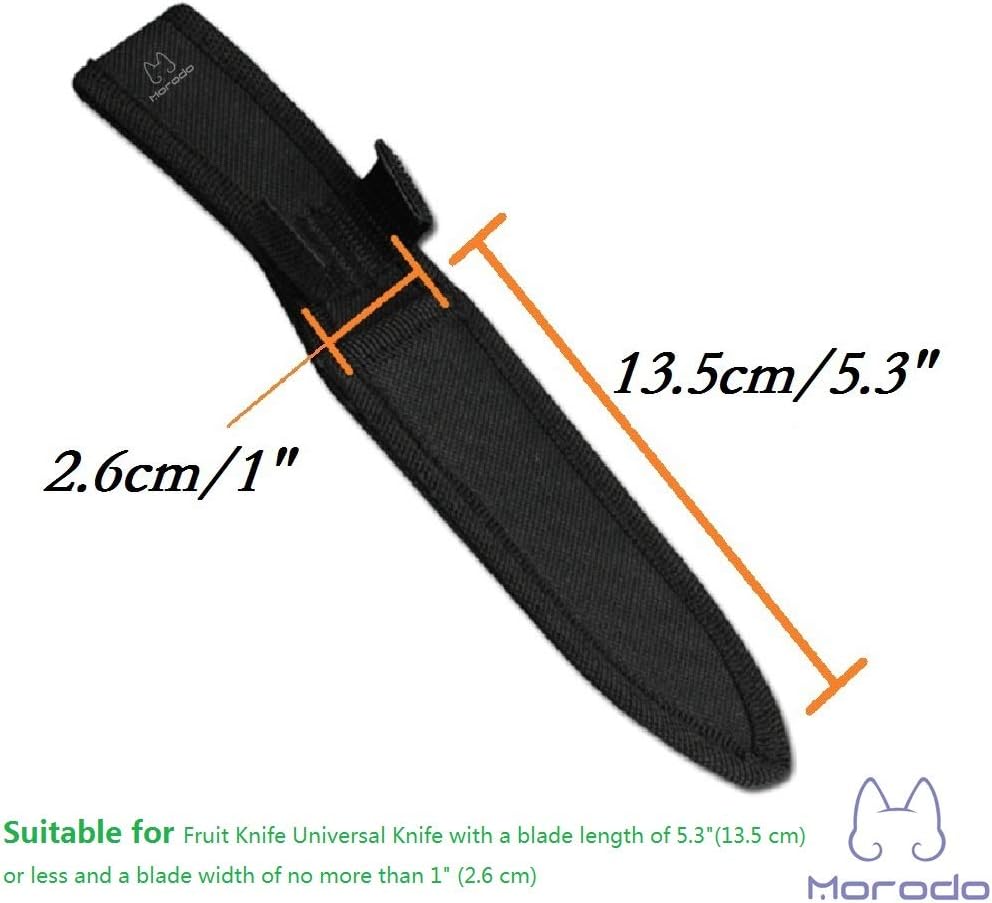 9"~10"Chef Knife Beef Knife Scabbard Sheath (Black Nylon)