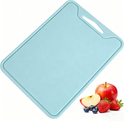 Silicone Cutting Board,8.6 * 11.8in BPA Free Flexible Kitchen Chopping Board for Meat, Vegetables and Fruit,Dishwasher Safe (Deep Purple)