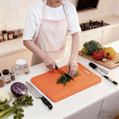 Silicone Cutting Board,8.6 * 11.8in BPA Free Flexible Kitchen Chopping Board for Meat, Vegetables and Fruit,Dishwasher Safe (Deep Purple)