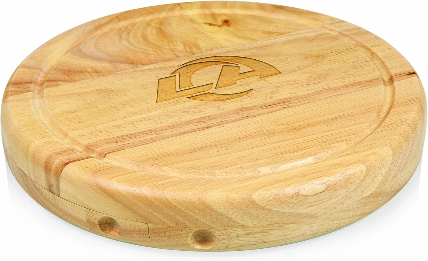 PICNIC TIME NFL Circo Cheese Board and Knife Set - Charcuterie Board Set - Wood Cutting Board