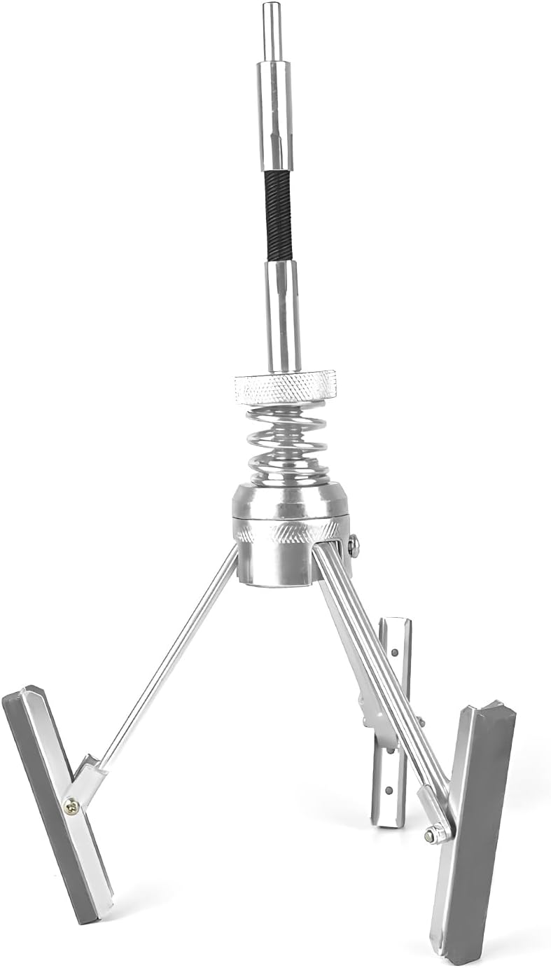 Engine Cylinder Hone Tool, 3/4" to 2-1/2" Brake Piston Hone Deglazer with 1-1/8" 220 Grit Stones, Universal Adjustable 3 Claws Car Cylinder Honing Tool for Grinding Holes