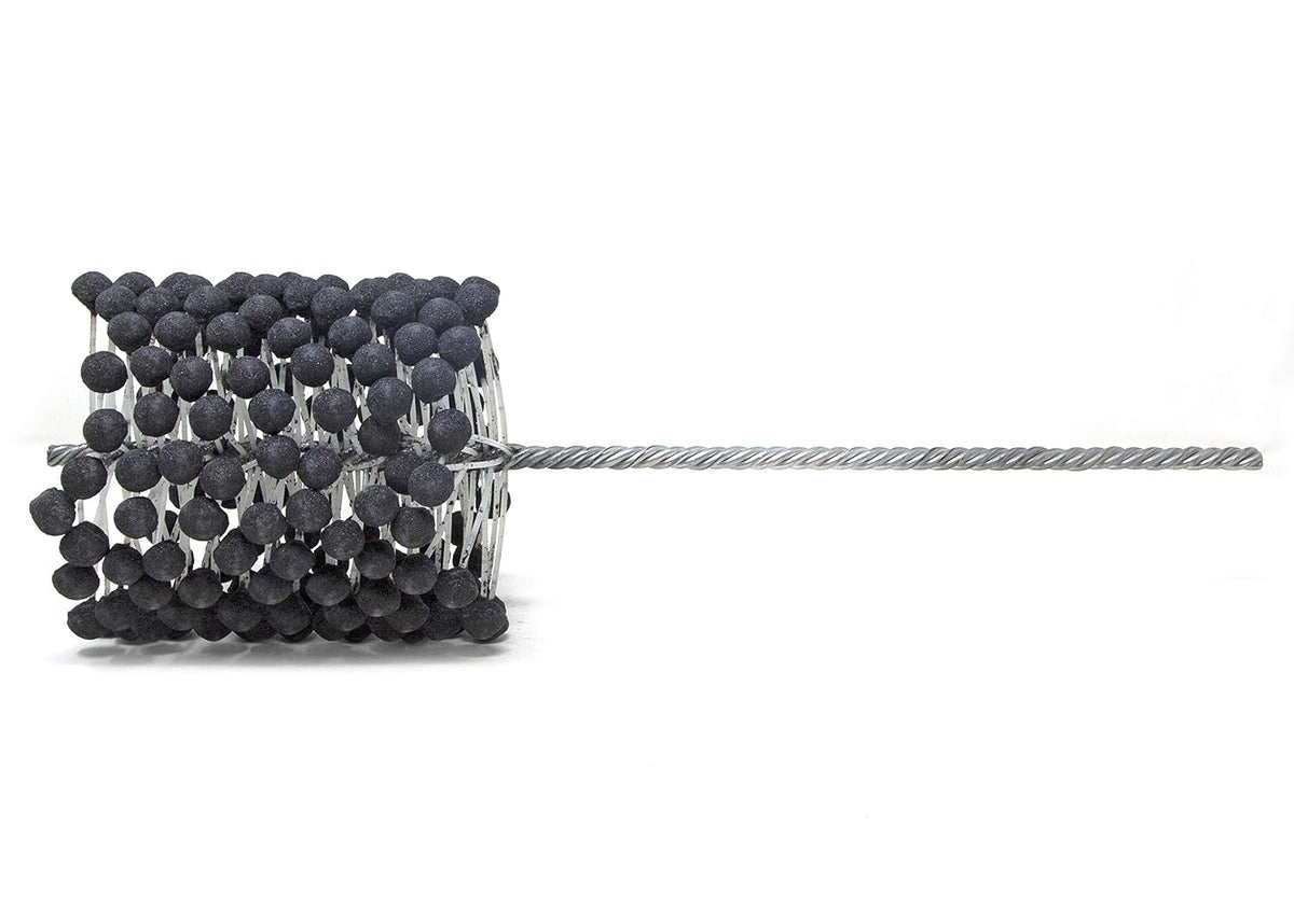 Brush Research GBD30024 FLEX-HONE®, 3" (76mm) Diameter, 240 Grit, Silicon Carbide, For Mild Steel, Stainless Steel Cast Iron and Softer Ferrous Materials