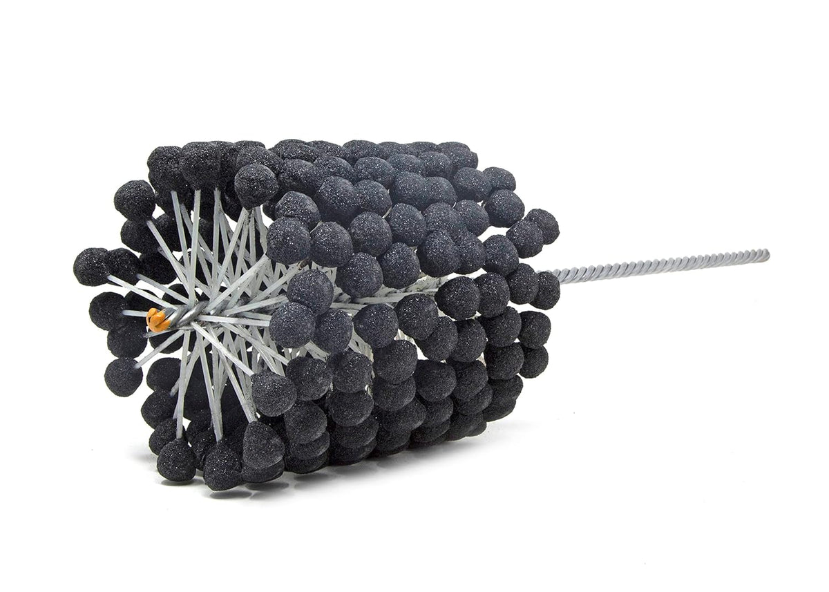Brush Research GBD30024 FLEX-HONE®, 3" (76mm) Diameter, 240 Grit, Silicon Carbide, For Mild Steel, Stainless Steel Cast Iron and Softer Ferrous Materials