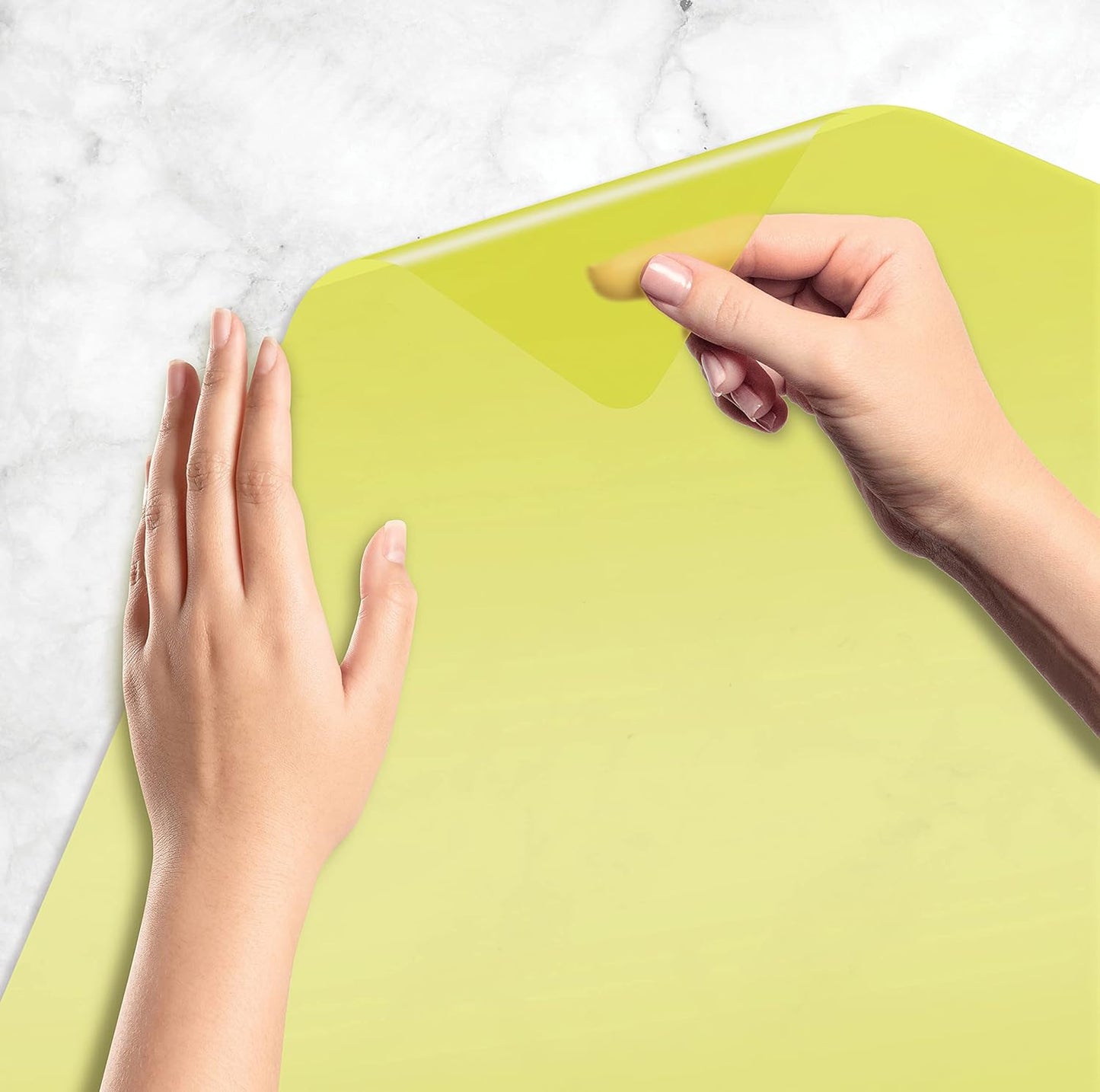 Flexible Plastic Cutting Board Mats, Set of 6, Textured, 6 Vivid, Translucent Colors Assorted