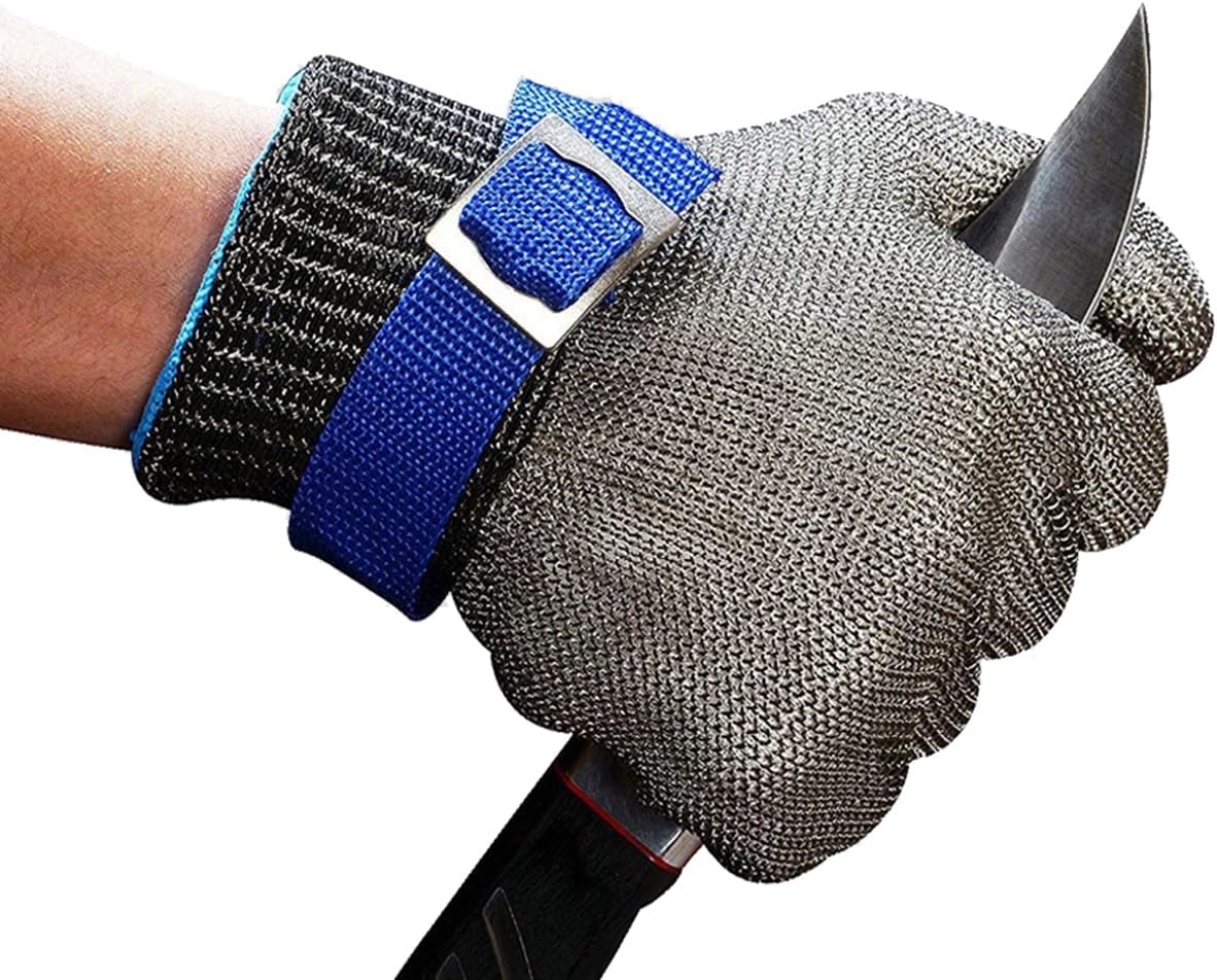 Cutting Gloves Cut Resistant Gloves, Level 9 Cut Proof Gloves Cut Resistant Work Gloves, Kitchen Gloves for Cutting