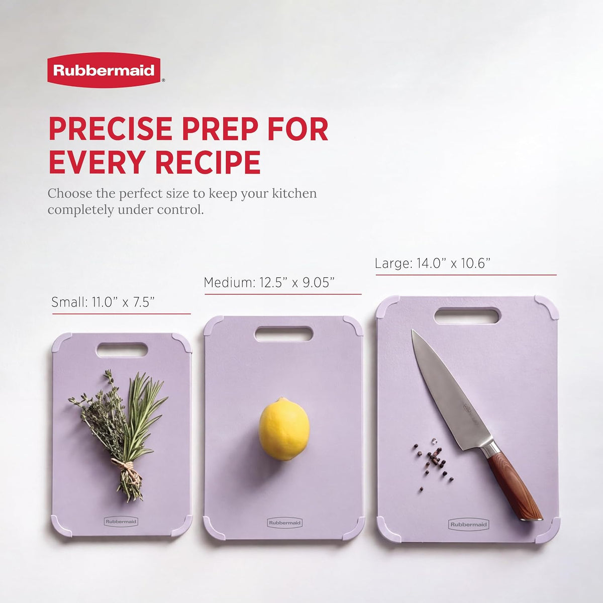 3pc Reversible Wheat Fiber Cutting Board Set | BPA Free Non Toxic Cutting Boards for Kitchen – Dishwasher Safe, Non-Slip Corners & Lightweight | For Meat, Veggies & Fruits