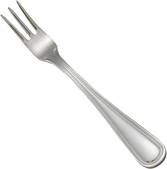 Shangarila Stainless-Steel Oyster Fork, Extra Heavyweight, 6.75" (12 Pack)