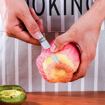 Paring Knife, All Steel Foldable Fruit Knife (3 Pieces)