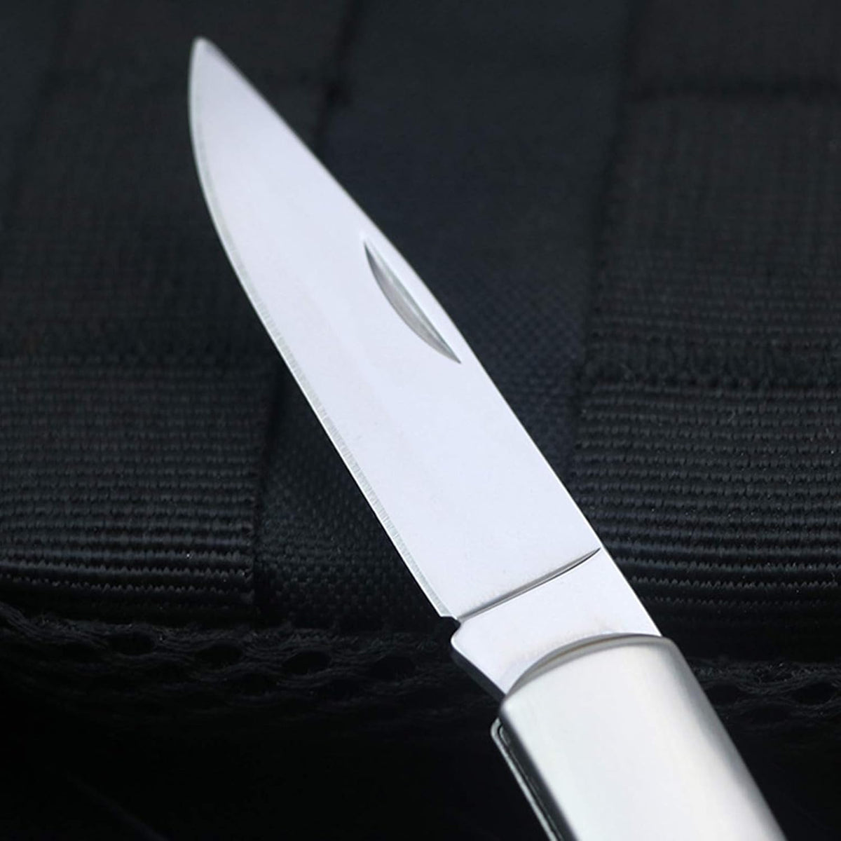 Paring Knife, All Steel Foldable Fruit Knife (3 Pieces)
