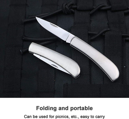 Paring Knife, All Steel Foldable Fruit Knife (3 Pieces)