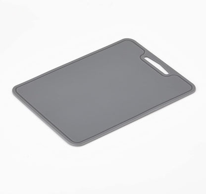 Silicone Cutting Board, 11.8 x 9 In, BPA-Free Flexible Chopping Mat(Blue)