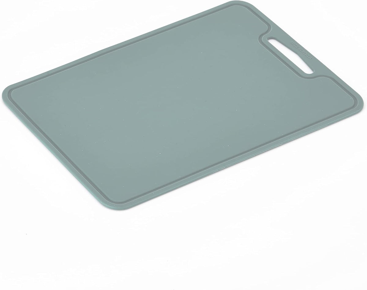 Silicone Cutting Board, 11.8 x 9 In, BPA-Free Flexible Chopping Mat(Blue)