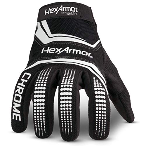 Cut-Resistant Knuckle Patch Work Gloves | Chrome Series® 4018 | XX-Large
