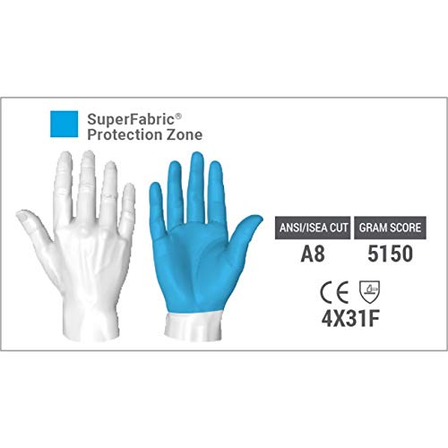 Cut-Resistant Knuckle Patch Work Gloves | Chrome Series® 4018 | XX-Large