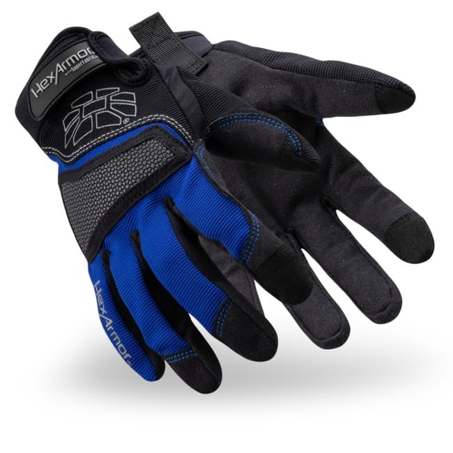 Cut-Resistant Knuckle Patch Work Gloves | Chrome Series® 4018 | XX-Large